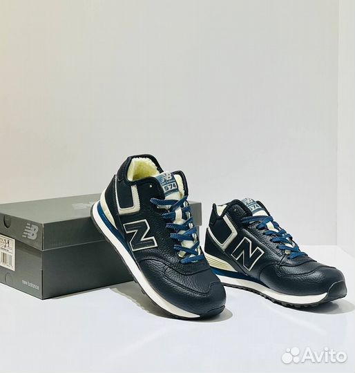 Зимние кроссовки New Balance 574 женские (37-41)