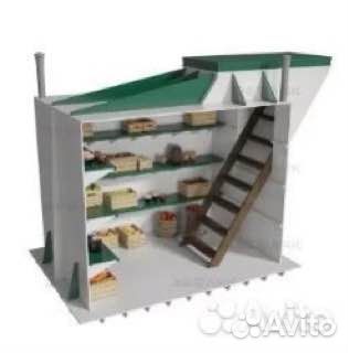 Погреб пластиковый под ключ