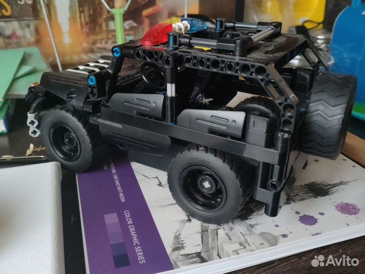 Электромобиль бу lego Technic