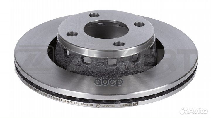 Диск торм. перед. Audi 80 91- Cabriolet 92- C