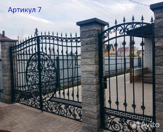 Кованые ворота