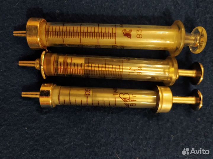 Бикс малый шприцы и иглы СССР