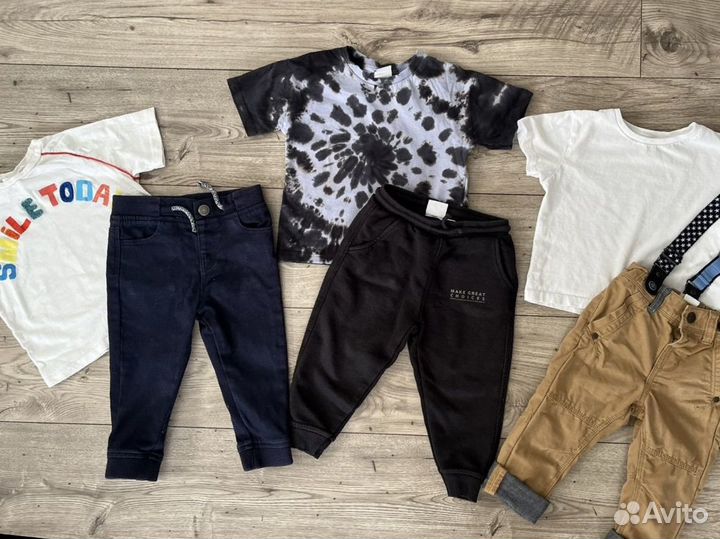 Одежда 86 на мальчика zara пакетом