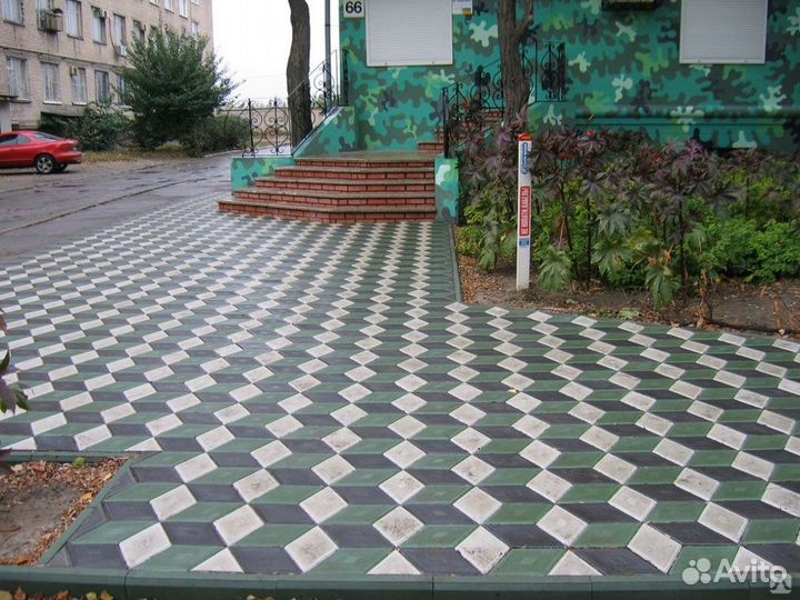 Плитка тротуарная Ромб