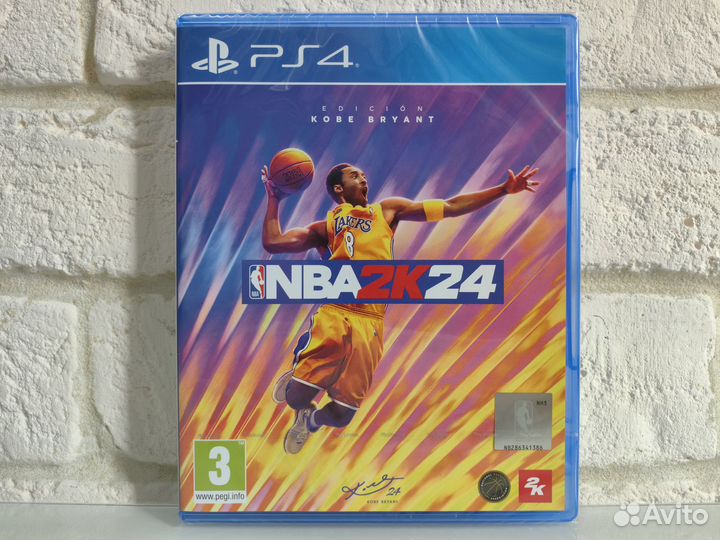 NBA 2K24 PS4 новый диск