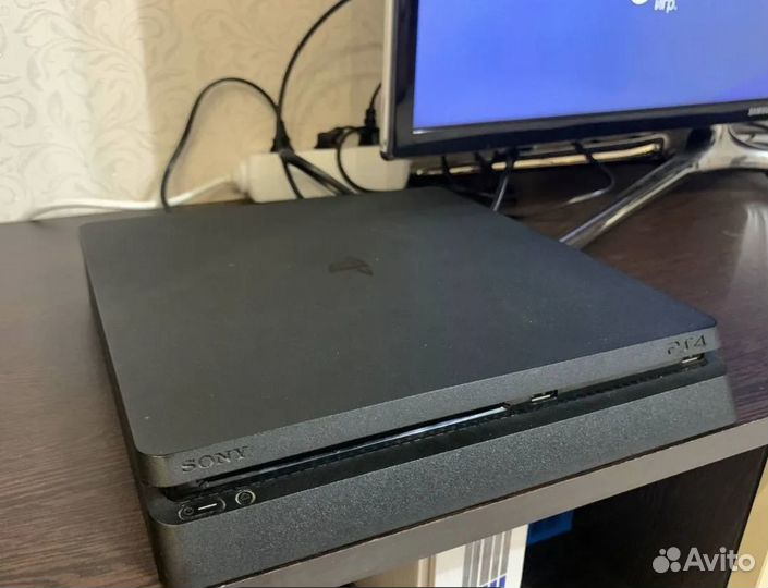 PS4 Slim 500gb + Игры
