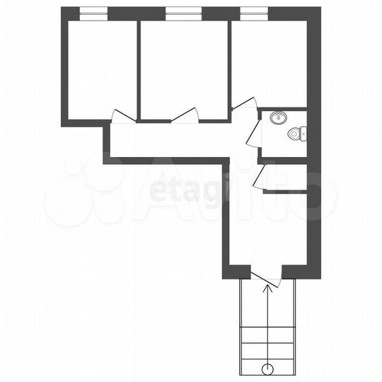 Продам помещение свободного назначения, 73.6 м²