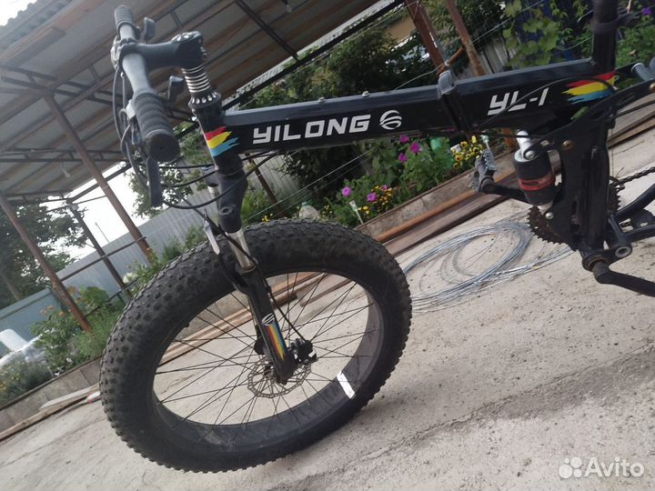 Велосипед Фет байк бу взрослый складной