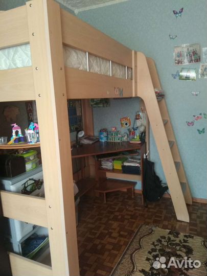 Кровать чердак