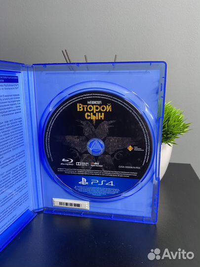 Infamous Второй сын ps4 диск