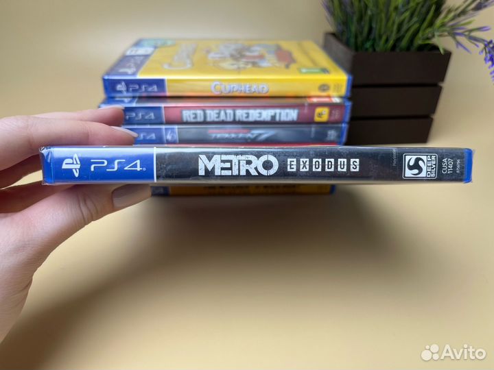 Новый Metro Exodus PS4 / PS5 Диск