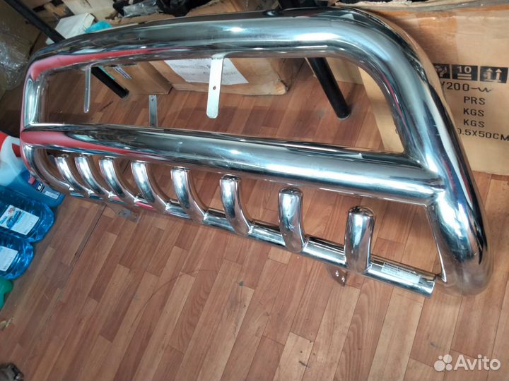 Передняя защита land rover discovery III