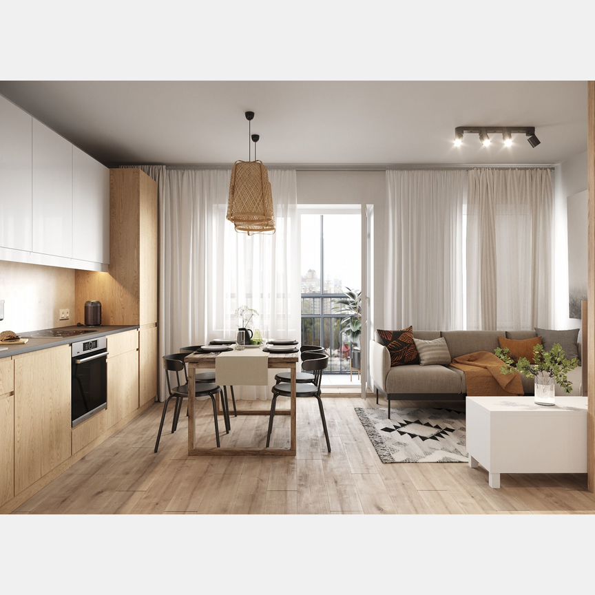 2-к. квартира, 56 м², 7/23 эт.