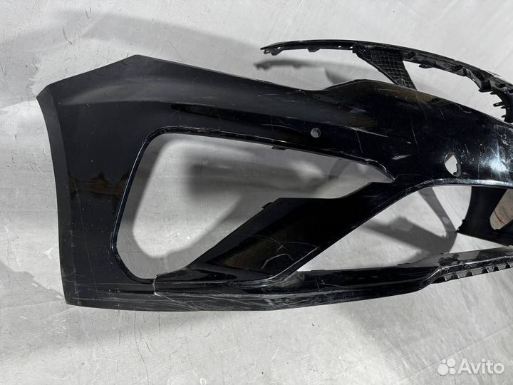 Передний бампер Kia Optima 4 голый черный б/у