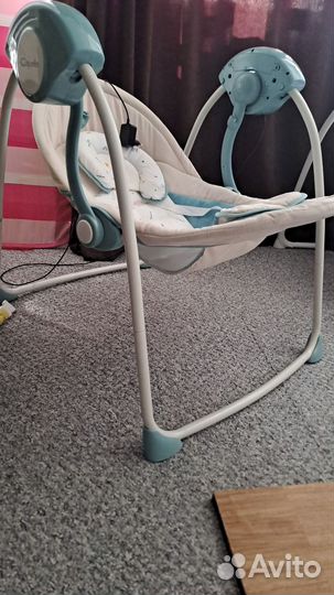 Детские электронные качели для новорожденных