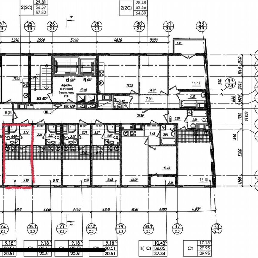 Квартира-студия, 20,5 м², 7/12 эт.