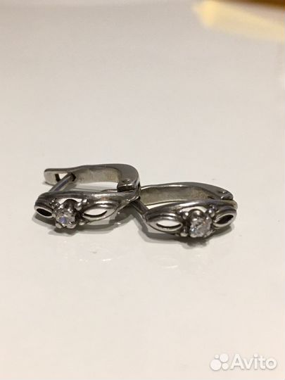 Серебряные серьги