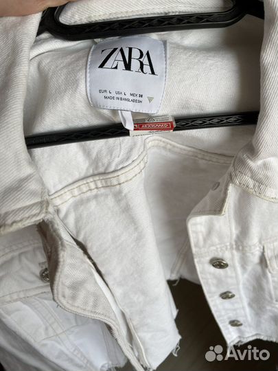 Джинсовка zara