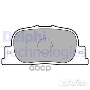 Колодки торм.зад. lp1740 Delphi