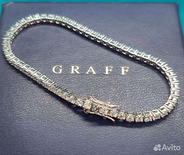 Браслет с бриллиантами(муассанитами)