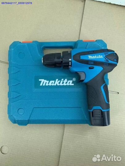 Шуруповерт makita 18v с набором (Арт.51409)