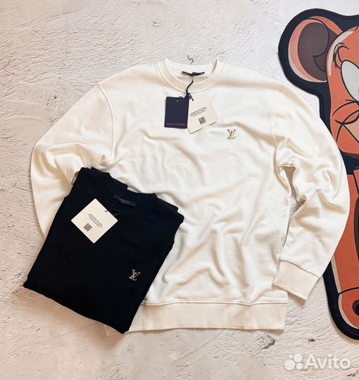 Свитшот louis vuitton белый