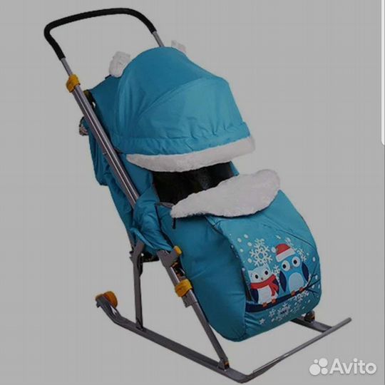 Санки - коляска Ника 6