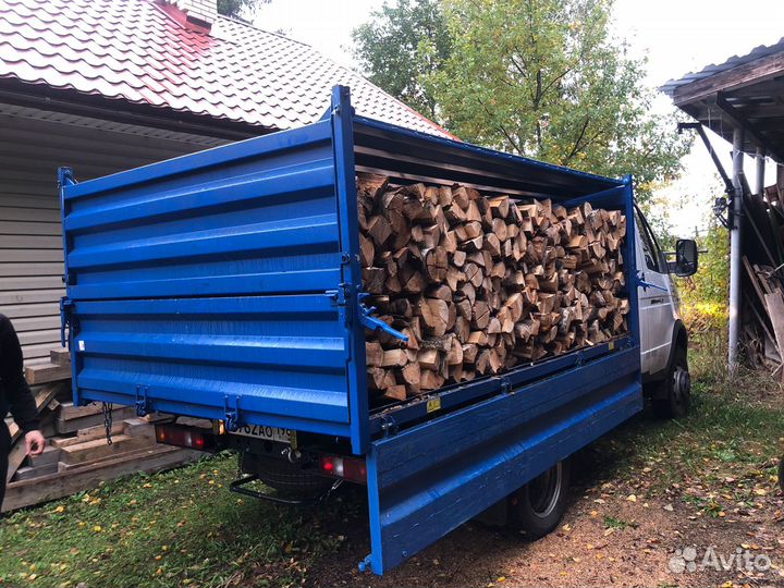 Дрова березовые колотые