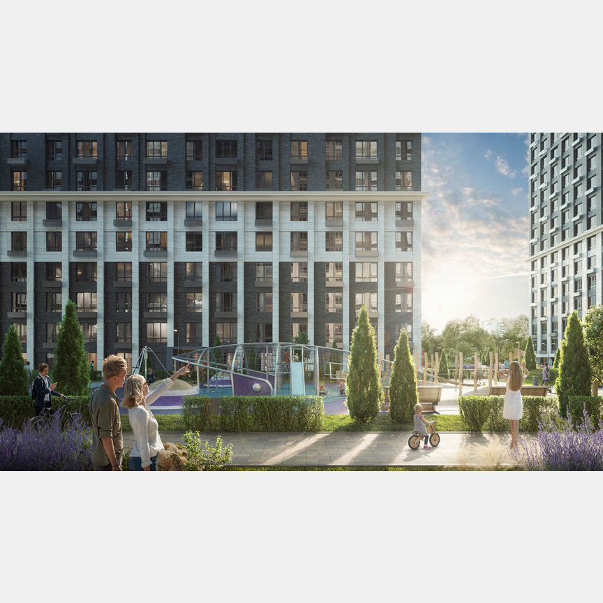 2-к. квартира, 56,6 м², 23/25 эт.