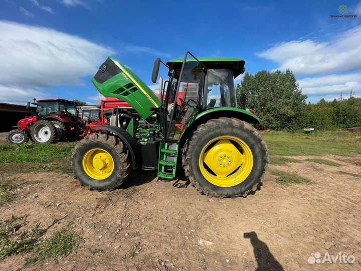 Трактор John Deere 6135B, 2019