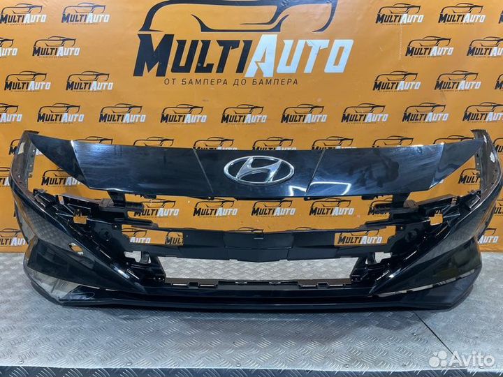 Бампер передний Hyundai Elantra 7 2020