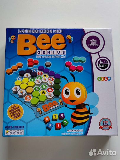Настольная игра bee genius (гениальная пчела)
