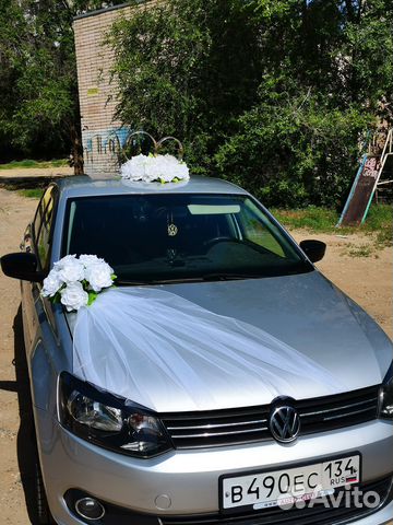 Свадебные украшения на машину