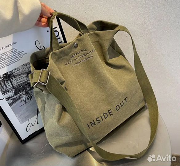 Tote шопер текстильный