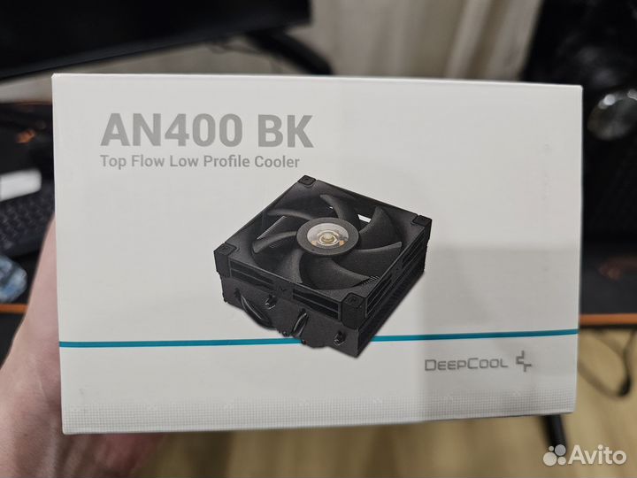 Низкопрофильный кулер для пк DeepCool AN400 BK