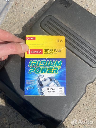 Свечи зажигания mazad 3 Denso ik16#4