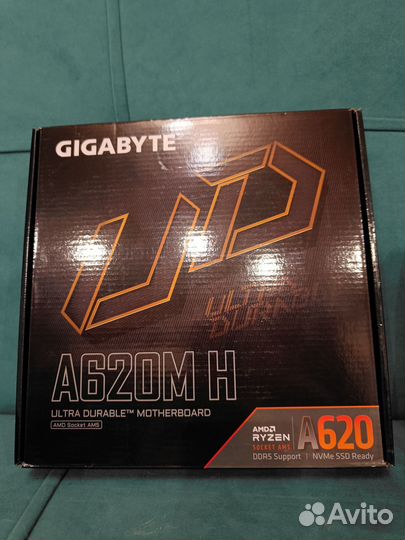 Комплект Am5 ryzen 7 7700 + A620m+ ddr5 32gb