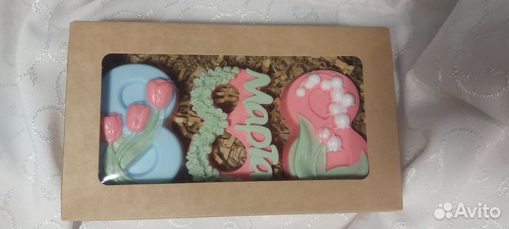 Мыло ручной работы на 8 марта