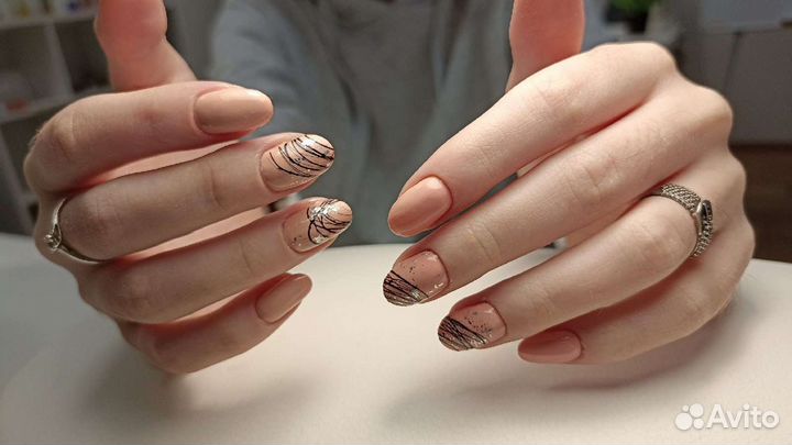 Комбинированный маникюр