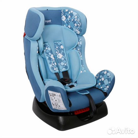 Автокресло детское 0-25кг Siger Диона Геометрия