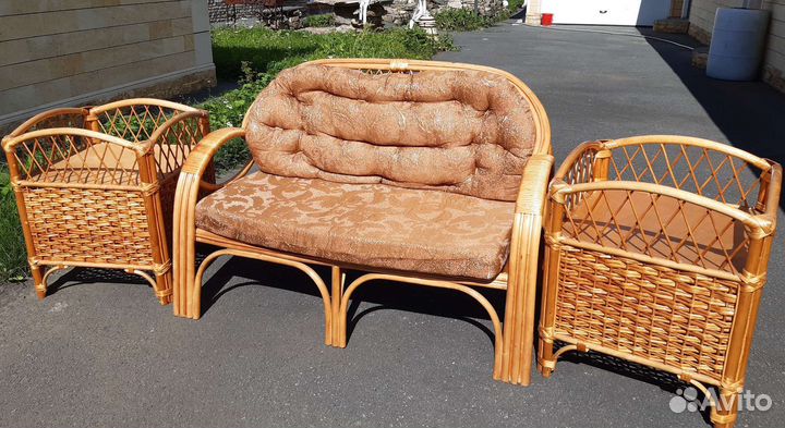 Мебель из ротанга бу