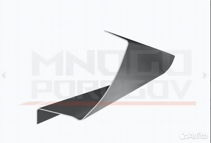 Ремонтные пороги Mitsubishi Pajero/Montero 3