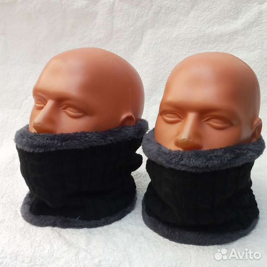 Мужские снуды-шарфы/ зима