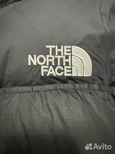 The north face пуховик 700 черный