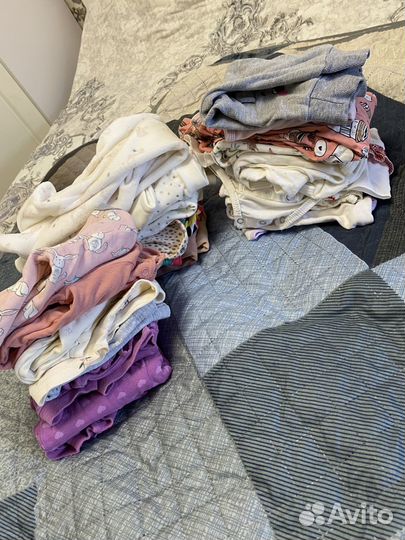 Вещи пакетом на девочку размер 68