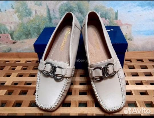 Мокасины лоферы Рязаньвест натуральная кожа 39