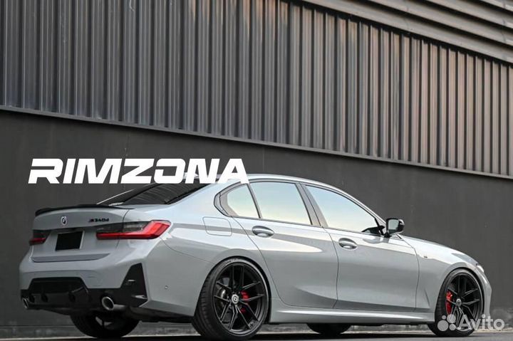 Литые диски HRE FF21 R18 et35.0 5x108.0 Черный