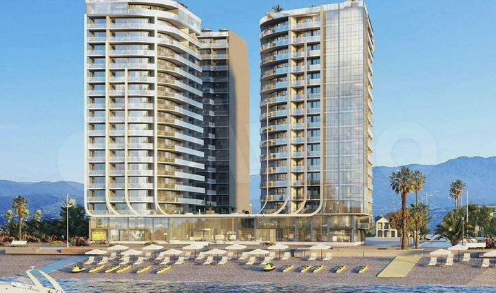 Квартира-студия, 40,5 м² (Грузия)