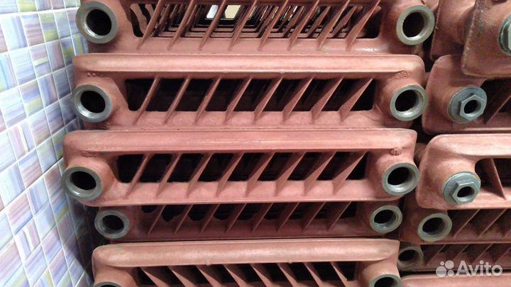 Батарея Чугунная Радиатор Отопления Д90