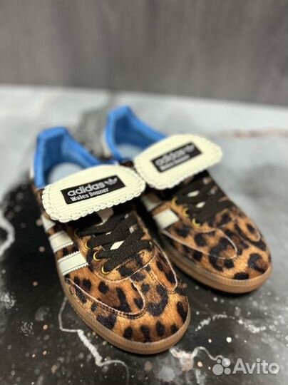 Кроссовки Adidas Samba Pony Wales Bonner Leopard